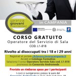 Locandina operatore servizio di sala